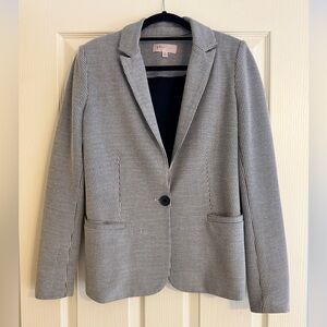 Philosophy Black and White Blazer